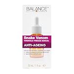 Balance Active Formula Wrinkle Filler, Anti-Ageing Serum, 30 ml Snake Venom Face Serum with Peptides & Marine Collagen
