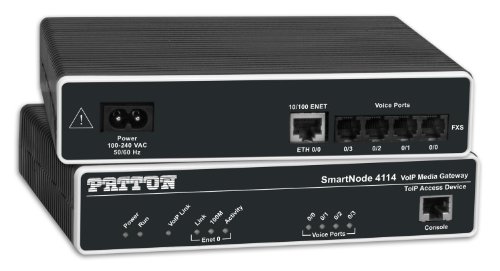 Patton SmartNode 4114 2-FXS & 2-FXO VoIP Gateway