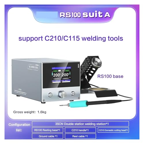 Station de soudage précise RS100 avec kit de réparation pour poignée C210 C115 - 3
