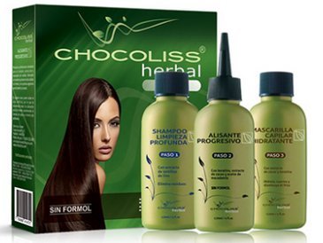 CHOCOLISS HAIR SMOOTHING KIT 60ML - HAIR TREATMENT - STRAIGHTENING TREATMENT - 100% NATURAL
