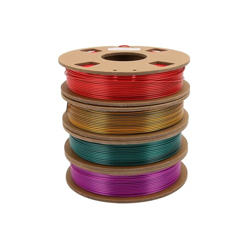 Filamento de doble color de 1.75 mm Gonetre con fusión estable a 200-220 Celsius para recarga