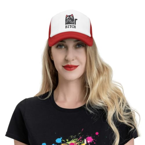 Image of Funny Trucker Hats,Trucker Hat Baseball Cap for Women Snapback Adjustable Hat Humor Gift Men