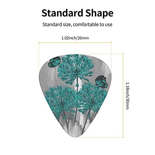 Ensemble de 12 médiators de guitare papillon gris sarcelle pour guitare acoustique, guitare électrique, contrebasse… - Les Beatles, Paul McCartney, John Lennon, RIngo Starr, George Harrison Ensemble de 12 médiators de guitare papillon gris sarcelle pour guitare acoustique, guitare électrique, contrebasse… – Image 5