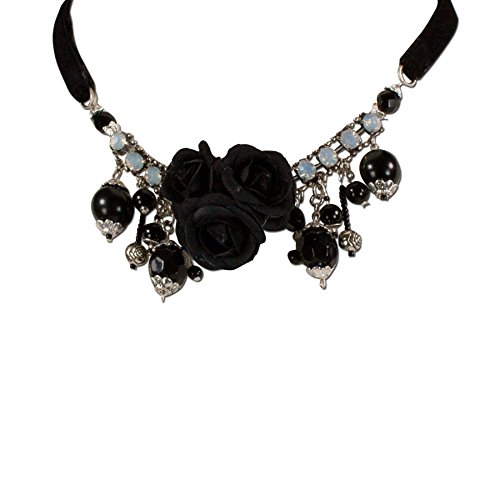 Donna Alpenflüstern fiori-pantaloncini-collana