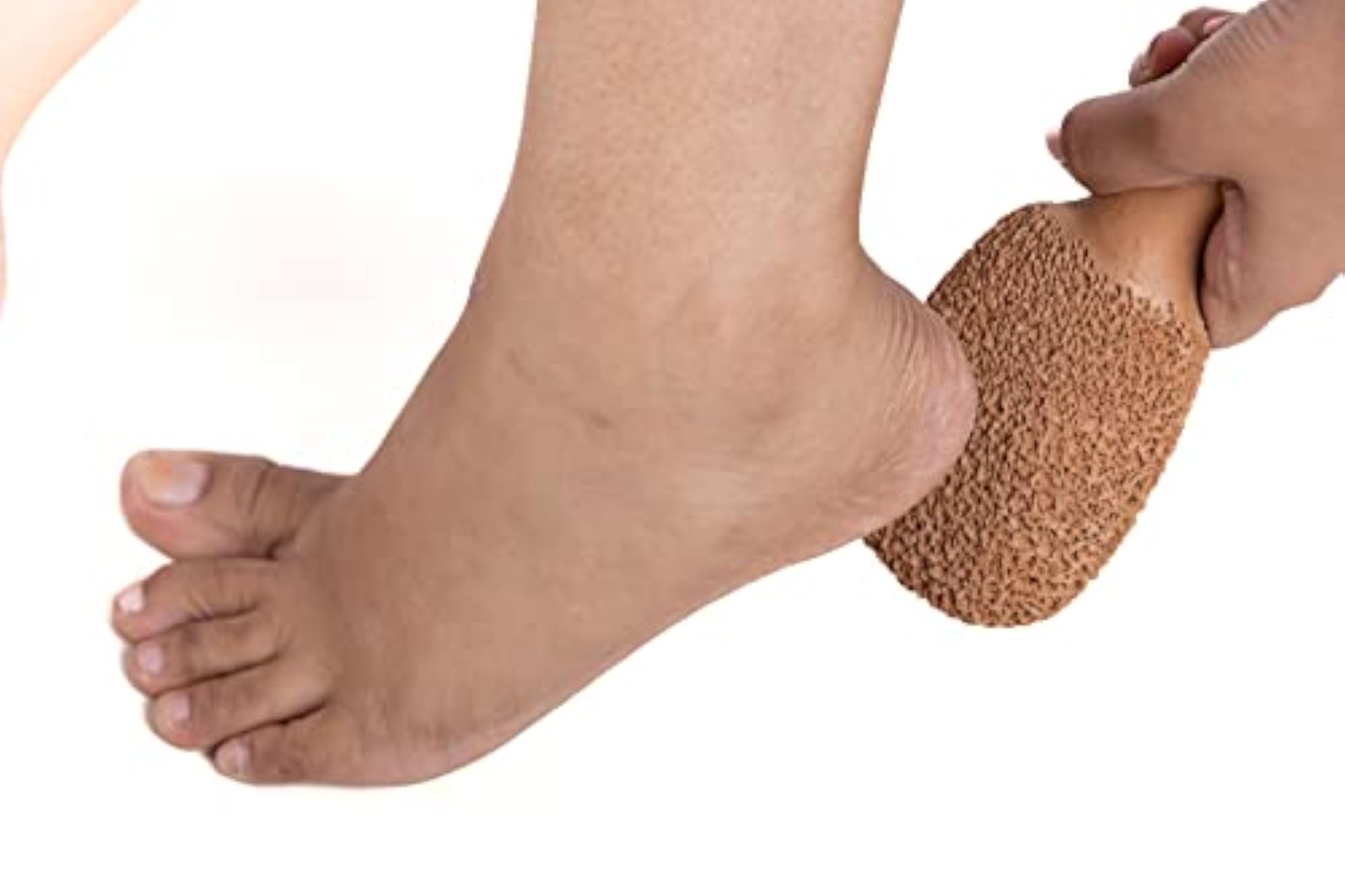 Handcrafted Terracotta Organic Clay Foot Scrubber