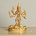 Shiva Lingam Shop Brass Maa Kali Statue 3 Inch | Antique Finish Mahakali Idol for Good Luck & Protection | Handcrafted Hindu Goddess Kali MATA Murti 110 Gram | Spiritual Home Temple & Puja Decor Gift