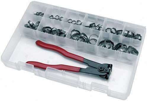 S.U.R&R HC102 Positive Seal Hose Clamp Kit