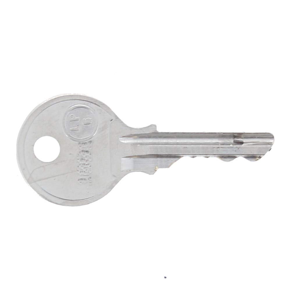 L&S Engineers 1001 Door Key For Jcb 3X - Replaces Oem 701/45501 - Tractor Door Lock