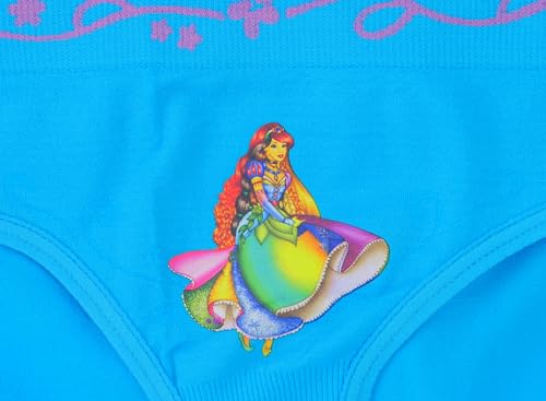 Image of ToBeInStyle Girl Pack of 6 Set Spaghetti Strap Training Bras & Boyshorts Bikinis
