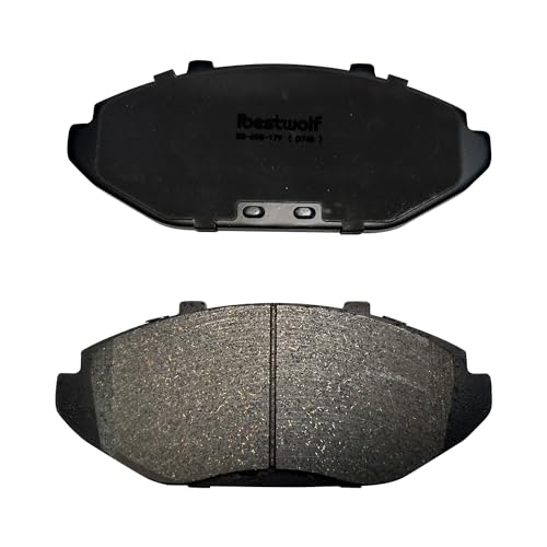 IBESTWOLF Front and Rear Brake Pads