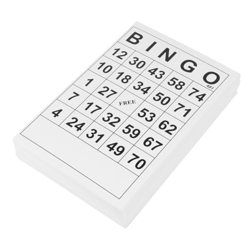 Hohopeti 120 Piezas Cartones Bingo para Bebés Cartas Educativas Interactivas para Familiar y Fiesta Infantil