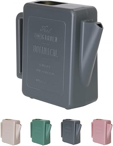 Miniatura 9 de SPICE OF LIFE Regadera pequeña de interior para plantas de casa, rosa, boquilla corta, diseño compacto para un fácil almacenamiento, 1.5 L  50 oz