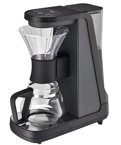 Tiger Hybrid Automatic Coffee Maker - Pour Over Coffee Maker & Steam Immersion Brewing Coffee Machine, Innovative Design for Perfect Brew, Black?