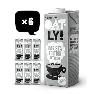 Oatly Barista Haferdrink Barista Edition, Long Life 1 Litre (6er Pack)