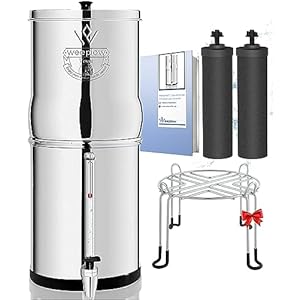 Weeplow® – AISI 304 zwaartekracht waterfiltersysteem met 2 O’Pure 2 reinigingselementen