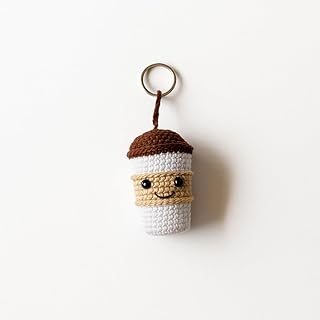 tinyhugs Crochet Keychain – Vegetable Theme – Cute & Colorful Yarn Keyrings for Bag & Gifts – Decorative Bag Charm | Gift & Unique Crochet Accessories for Kids and Women(Mushroom - Red)-picture-14