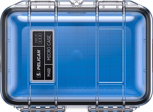 Maleta Pelican M40 Micro (Azul/Transparente) miniatura 3