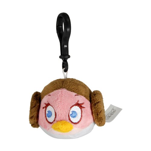 Angry Birds Star Wars felpa Backback Clip On: la Princesa Leia   voluminosos de la mochila