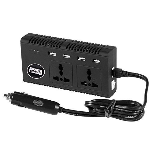 Inversor de corriente Layama con 4 puertos USB, de corriente continua...