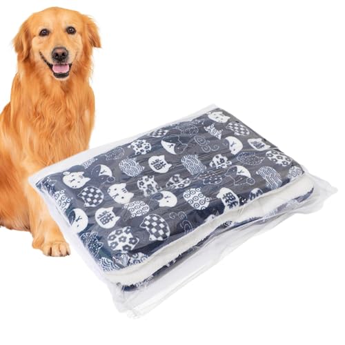 Manta para gatos, manta para mascotas, manta de forro polar para cachorros, manta de franela cómoda y silenciosa, lavable y calmante para gatos para perros medianos y pequeños, suministros para