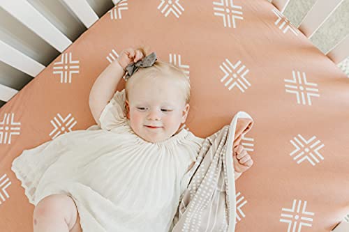Image of Copper Pearl 3-Layer Knit Security Blanket Set Sized 16 inch x 16 inch 2-Pack Mesa