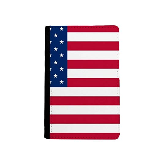 Étui portefeuille passeport drapeau américain aux finitions soignées