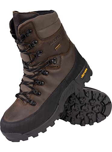 JACK PYKE All Terrain Hunters Boots - Full Grain Leather Waterproof Hunting Boots for Men with Thinsulate Insulation - Size 9UK