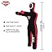 MMA SPORTZ Kids Grappling Standing Dummy – 3FT (36 Inches) Unfilled – Wrestling, Jiu-Jitsu, MMA Training Dummy with Moveable Arms and Legs – Durable Polyester Fabric (Black)