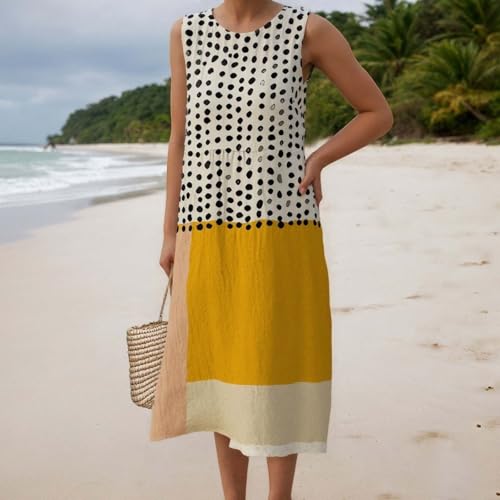 Robe décontractée pour femmes à imprimé floral coupe ample