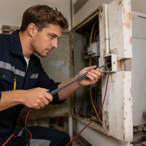 Enhebrador de cables con guía flexible para electricista 3