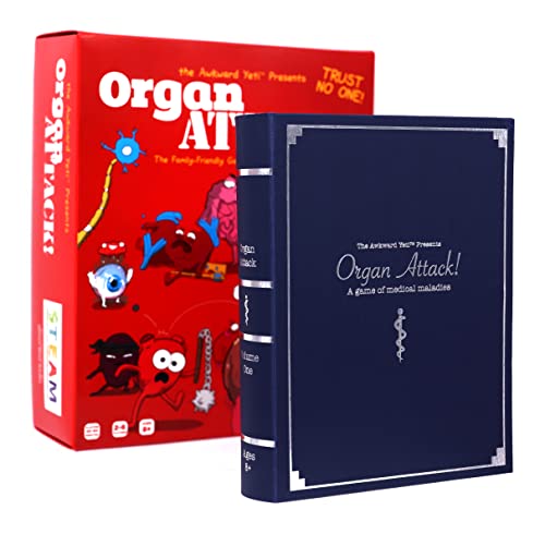 The Awkward Yeti Organ Attack! Card Game #TOP2