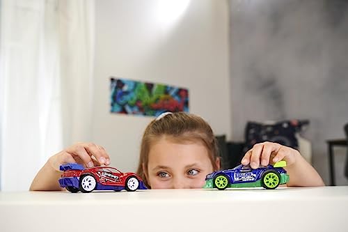 Dickie Toys - Spielzeugauto Midnight Racer (14cm) - Streets N BEATZ Auto mit Metallkarosserie, Rückzugsmotor, Licht & Musik, für Kinder ab 3 Jahre (2 Modelle, zufällige Auswahl)