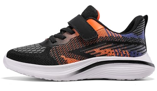 LLTMALL Boys Girls Breathable Mesh Tennis Shoes Walking Running Sneakers4