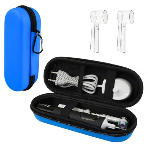 Ph Pro Heat Funda Cepillo Eléctrico Compatible con Oral-B, Azul