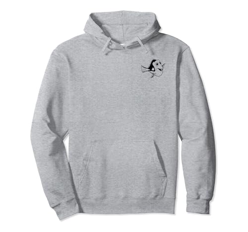 Pull Nemo et Dory Disney Pixar à capuche aux finitions soignées et graphisme épuré