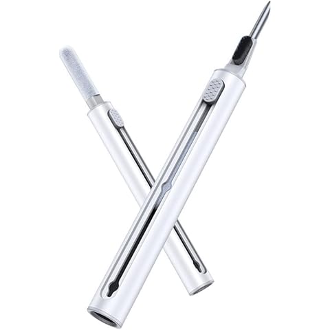 Qualis UK New Generation Airpod Cleaning Kit, 5-in-1 Cleaning Tools Kit, Earbud Cleaning Kit, Multi Brush For Pc Laptop Airpod Pro Camera Lens Cleaning Pen for earbuds earphone tool Cover