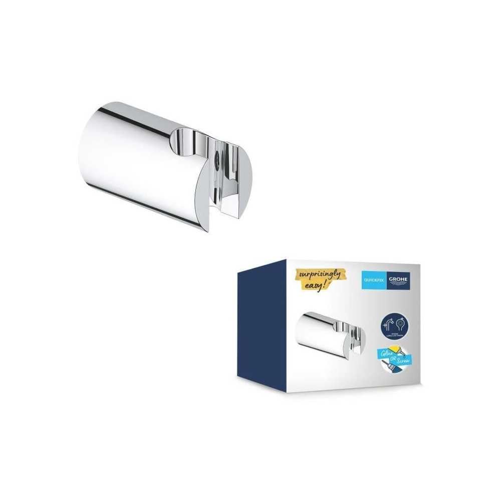Supporto A Parete GROHE Per Manopola Doccia - Grigio Cromo, Universale, Montaggio Semplice - Foto 4