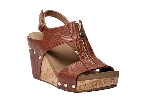 Corkys Footwear Zip It Good Womens 3.5" Wedge2