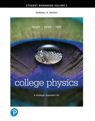 Student Workbook for College Physics: A Strategic Approach, Volume 2 (Chapters 17-30)