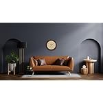 Bulova Atomic Time 2 Analog Wall Clock C5004 | 12.4" Wooden Frame, Sets Time Automatically | Quartz Movement | Battery Operated | Classic Design - Image 4