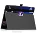 HGWALP Universal Hülle für 9"-11" Zoll Tablet,Folio Hülle Schutzhülle für 9",9.7",10", 10.1", 10.5", 11.1" Zoll Touchscreen Tablet, Mit Handschlaufe und Stand Funktion-Purple Butterfly