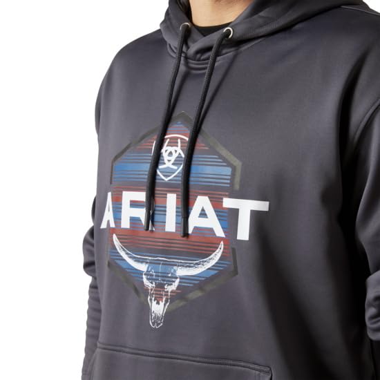 Image of Ariat Men's Logo Tek Fleece Hoodie