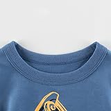 Uniseks T-shirt dziecięcy, bawełna, uroczy wzór zwierzęcy z kreskówek, dla dzieci w wieku 1-7 lat, 3-4 lat