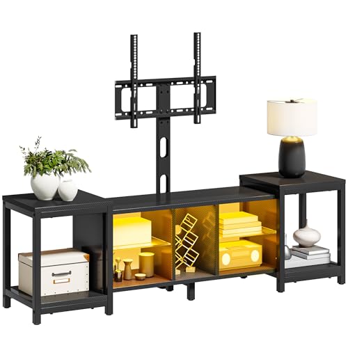 YITAHOME 104-174CM cm Verstellbarer Fernsehschrank TV Schrank mit...