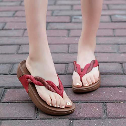 Sandálias femininas de salto plataforma com bico de salto plataforma sandálias de verão chinelos ana