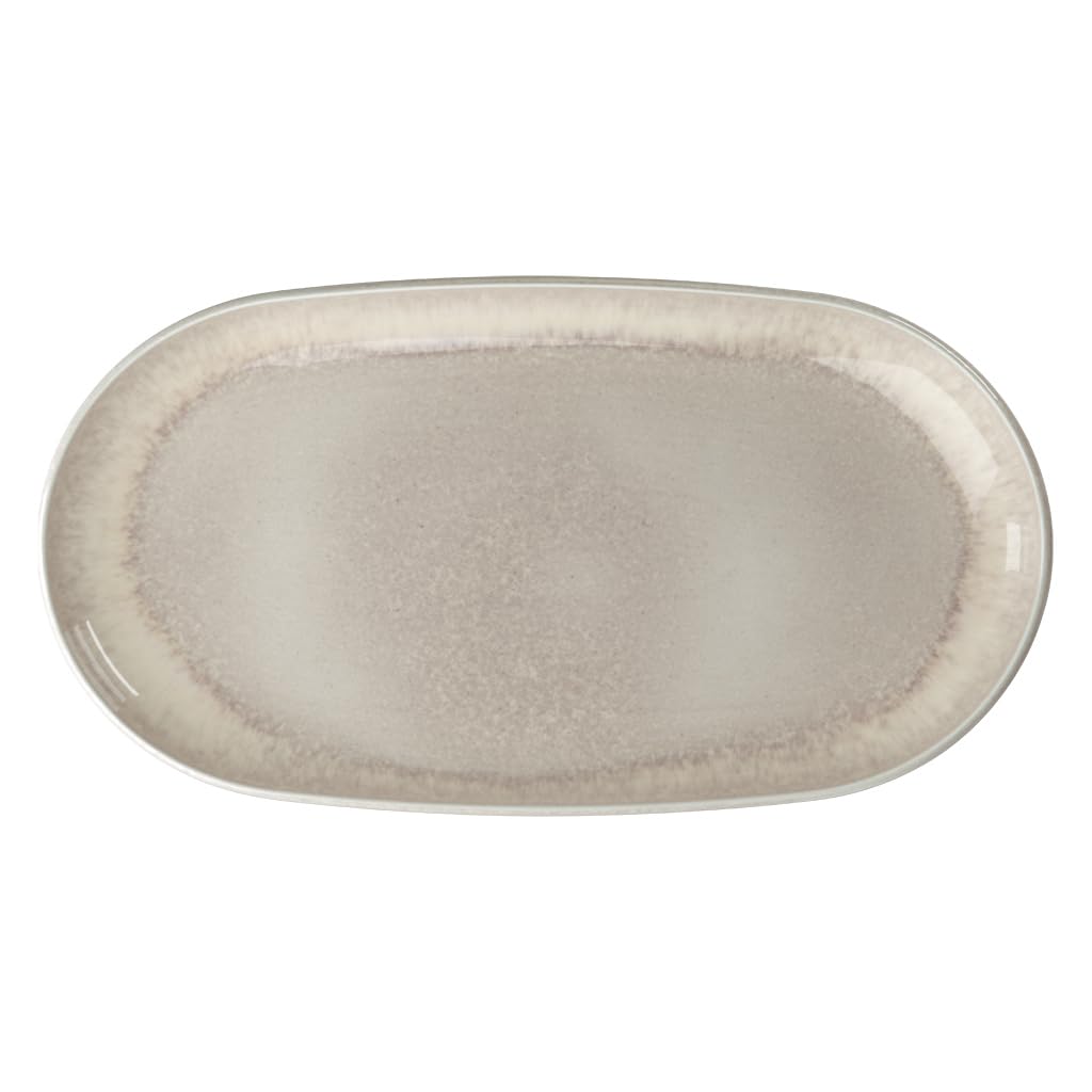 like. by Villeroy & Boch Perlemor Sand Teller oval 34x20x3cm