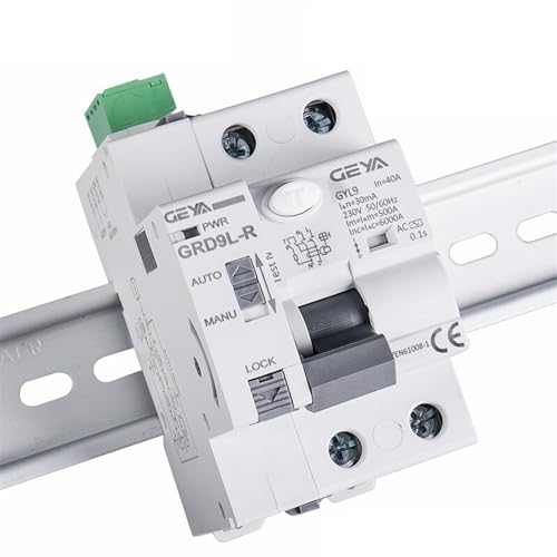 ELCB RCCB 2P disjoncteur automatique 6KA protection différentielle 63A 300mA