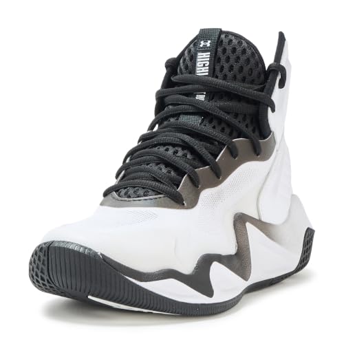 Under Armour Women's Highlight Ace 2 Volleyball Shoes, 103 White, 13