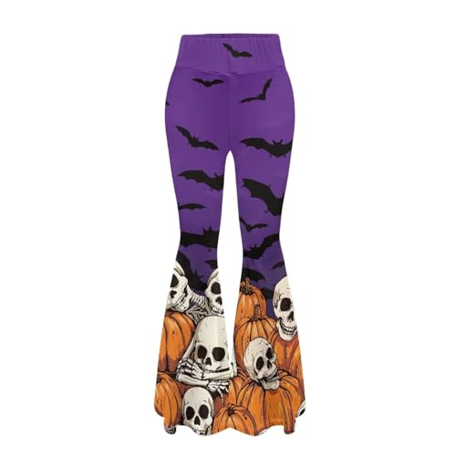 Women's Flare Leggings High Waisted Bell Bottom Yoga Pants for Women Girl Tummy Control Wide Leg Trousers Sweatpant4