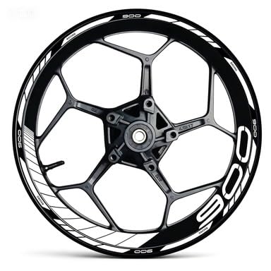 Motorcycle Wheel Stickers for Kawasaki for Z900 for Z 900 for Z-900
